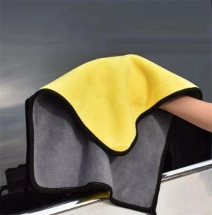 Süper Kalın Mikrofiber Araç Temizleme Havlusu
